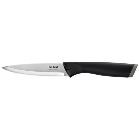 Набір ножів Tefal Comfort, з дерев’яною підставкою, 5шт. нержавіюча сталь, пластик, дерево, чорний