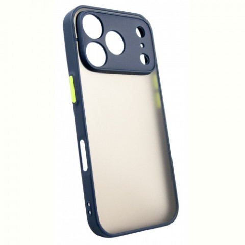 Чохол-накладка Dengos Matt для iPhone 17 Pro Blue (DG-TPU-MATT-171)