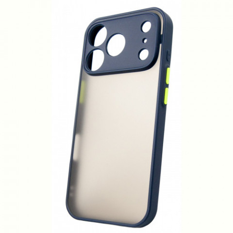 Чохол-накладка Dengos Matt для iPhone 17 Pro Blue (DG-TPU-MATT-171)