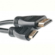 Кабель PowerPlant (KD00AS1246) miniHDMI-HDMI v1.3, 5м, Black