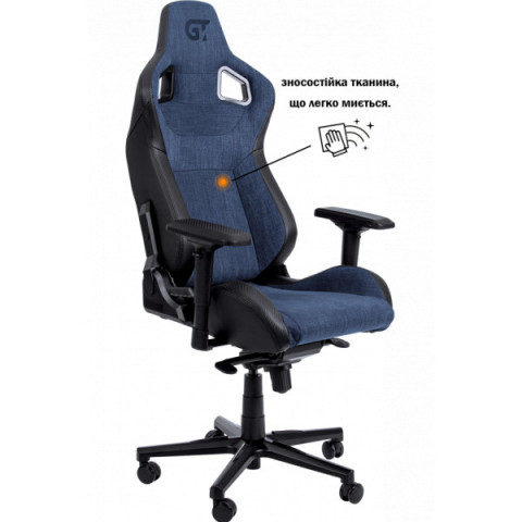 Геймерське крісло GT Racer X-8005 Dark Blue/Black