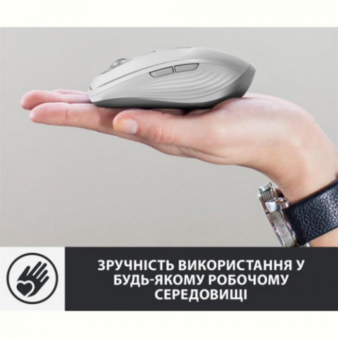 Мишка Logitech MX Anywhere 3 for Mac Pale Grey (910-005991) лазерна