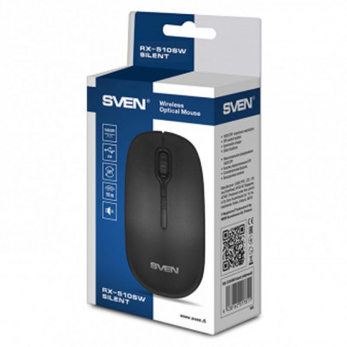 Мишка бездротова Sven RX-510SW Black USB