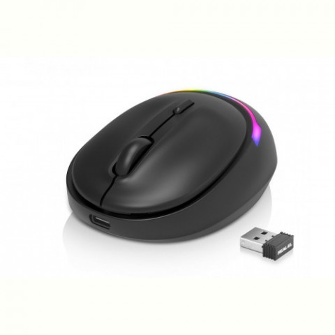Миша бездротова REAL-EL RM-440W Black
