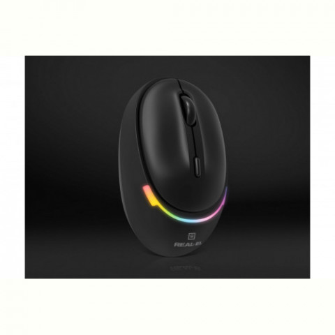 Миша бездротова REAL-EL RM-440W Black