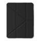 Чохол-книжка BeCover Rugged Origami Transparent з кріпленням Apple Pencil для Apple iPad 10.9" (2022/2024)/iPad (А16) 2025 11" Black (714966)