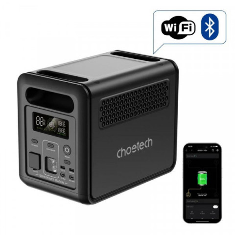 Зарядна станція Choetech BS068-EU-BKGY