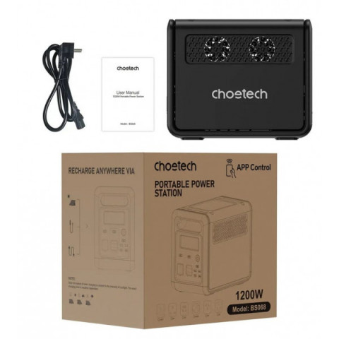 Зарядна станція Choetech BS068-EU-BKGY