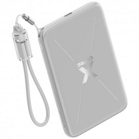 Зовнішній акумулятор Proove X-Core 5000mAh 20W Silver/White (PNXC20010006)