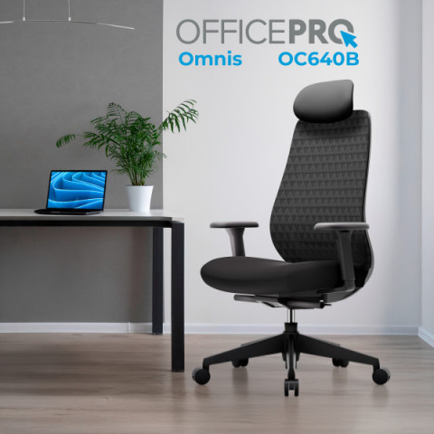 Крісло офісне OfficePro Omnis OC640B Купити в Україні