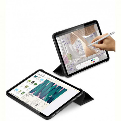 Чохол-книжка BeCover Tri Fold Soft TPU Silicone для Apple iPad Pro Pro 13" M4 2024 Black (711750)