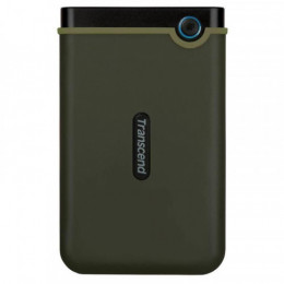 Накопичувач зовнiшнiй HDD 2.5" USB 1.0TB Transcend StoreJet 25M3 Military Green Slim (TS1TSJ25M3G)