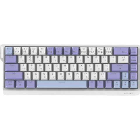 Дротова механічна клавіатура Ajazz NK68 V2 Red Switch (NK68-V2-R-PWB) Купити в Україні
