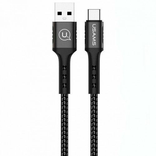 Кабель Usams US-SJ289 USB - USB Type-C, 1.2 м, Black (SJ289USB01)