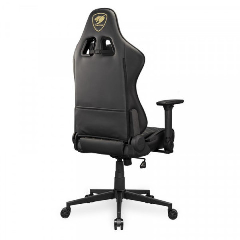 Крісло ігрове Armor One V2 Gold, чорний