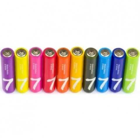Набір батарейок Cuktech Rainbow AAA Alkaline (10шт) (B07)