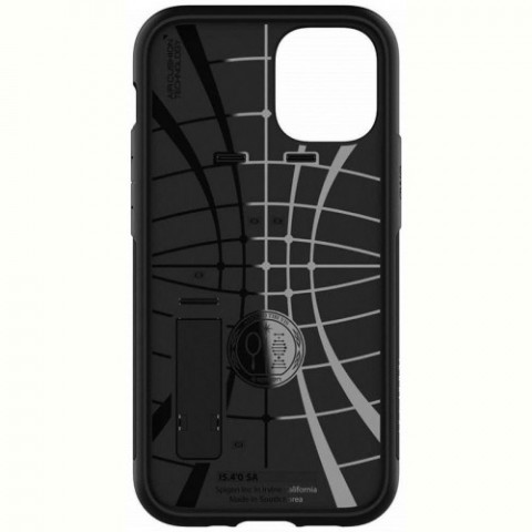 Чохол-накладка Spigen Slim Armor для Apple iPhone 12 Mini Black (ACS01545)