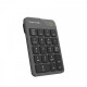 Клавіатура цифрова бездротова A4-Tech FBK21C (Smoky Grey), колір сірий