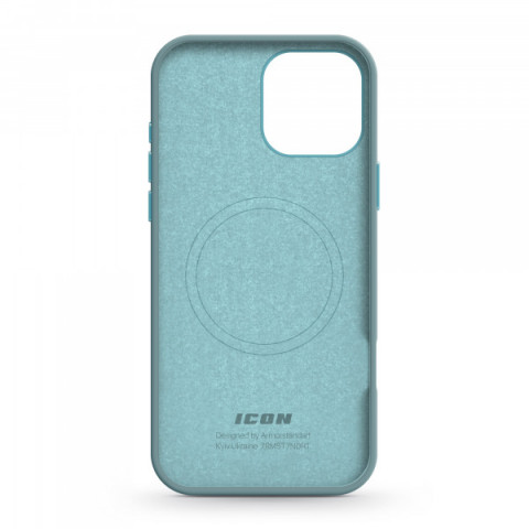 Чохол ArmorStandart ICON2 MagSafe для Apple iPhone 16 Pro Max Blue Fog (ARM80199)