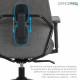 Крісло офісне OfficePro Fusion OC577G Gray Купити в Україні