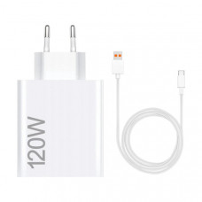 Зарядний пристрій Xiaomi 120W Charger + USB Type-C Cable White (BHR6034EU)