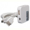 Концентратор USB 2.0 Frime 4хUSB2.0 White (FH-20021)