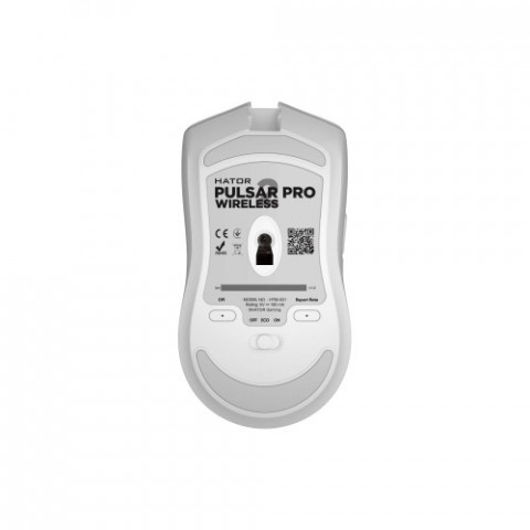 Мишка бездротова Hator Pulsar 2 Pro Wireless White (HTM-531)
