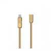 Кабель Remax RC-070th Gplex Lightning/microUSB/Type-C, 1м Gold (6954851267201)