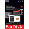 Карта пам`ятi MicroSDXC 256GB C10 UHS-I SanDisk Extreme V30 U3 R190/W130MB/s + SD (SDSQXAV-256G-GN6MA)