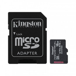 Карта пам`ятi MicroSDHC 16GB UHS-I/U3 Class 10 Kingston Industrial + SD-adapter (SDCIT2/16GB)