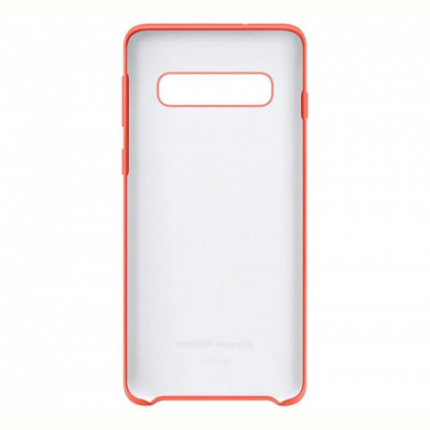 Чохол-накладка Samsung Silicone Cover для Samsung Galaxy S10 SM-G973 Berry Pink (EF-PG973THEGRU)
