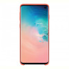 Чохол-накладка Samsung Silicone Cover для Samsung Galaxy S10 SM-G973 Berry Pink (EF-PG973THEGRU)