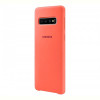 Чохол-накладка Samsung Silicone Cover для Samsung Galaxy S10 SM-G973 Berry Pink (EF-PG973THEGRU)