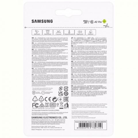 Карта пам`яті MicroSDXC 128GB UHS-I/U3 Samsung Pro Plus R180/W130MB/s + OTG Card reader (MB-MD128SB/WW)