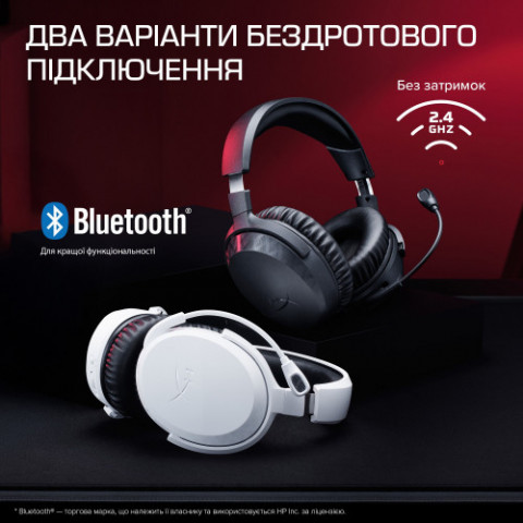 Гарнітура HyperX Cloud Stinger 3 Wireless White (BS1T9AA)