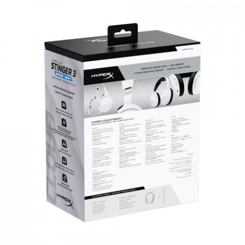 Гарнітура HyperX Cloud Stinger 3 Wireless White (BS1T9AA)