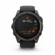 Смарт-годинник Garmin Fenix 8 47mm Sapphire Solar Carbon Gray DLC Titanium with Black Silicone (010-02906-70)