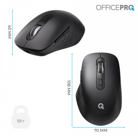 Бездротова миша OfficePro M265B Купити в Україні