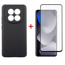 Чохол-накладка Dengos Soft для Xiaomi Redmi Note 15 Black (DG-KM-185) + захисне скло