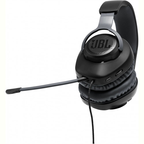 Гарнiтура JBL Quantum 100 Black (JBLQUANTUM100BLK)