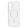 Чохол-накладка Wave Clear Case (PC+TPU) with Magnetic Ring для Samsung Galaxy S24 SM-S921 Transparent