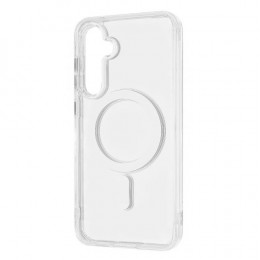 Чохол-накладка Wave Clear Case (PC+TPU) with Magnetic Ring для Samsung Galaxy S24 SM-S921 Transparent