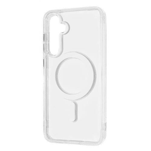 Чохол-накладка Wave Clear Case (PC+TPU) with Magnetic Ring для Samsung Galaxy S24 SM-S921 Transparent