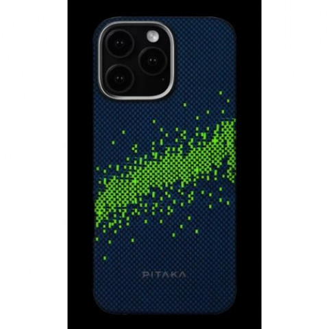 Чохол Pitaka Tactile Woven Case для iPhone 16 Pro Lumintex Milky Way Galaxy