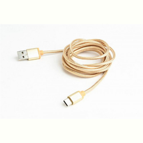 Кабель Cablexpert (CCB-mUSB2B-AMCM-6-G) USB 2.0 - USB Type-C, 1.8м, золотистый