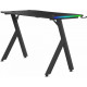 Геймерський комп'ютерний стіл GT Racer T-1224 (120x60x73) Black
