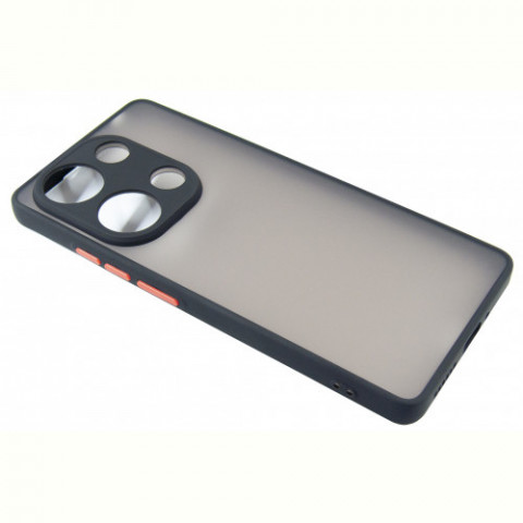 Чохол-накладка Dengos Matt для Poco M6 Pro 4G Black (DG-TPU-MATT-149)