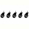 Комплект коліс 2E Gaming Universal 64мм 5 шт Black (2E-GWH-003-BK)