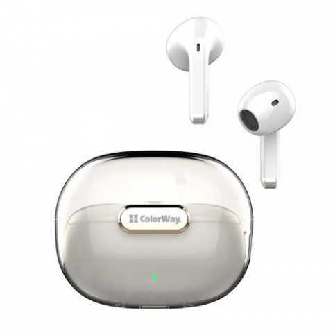 Bluetooth-гарнітура СolorWay Slim TWS-2 Earbuds White (CW-TWS2WT)