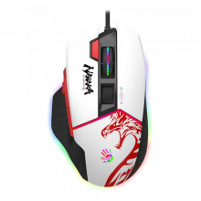 Миша ігрова A4Tech W95 Max Bloody, колір білий+чорний, активоване ПЗ